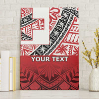 Malo e lelei Tonga Canvas Wall Art Ngatu Tokelau Feletoa Fata Traditional Polynesian Pattern