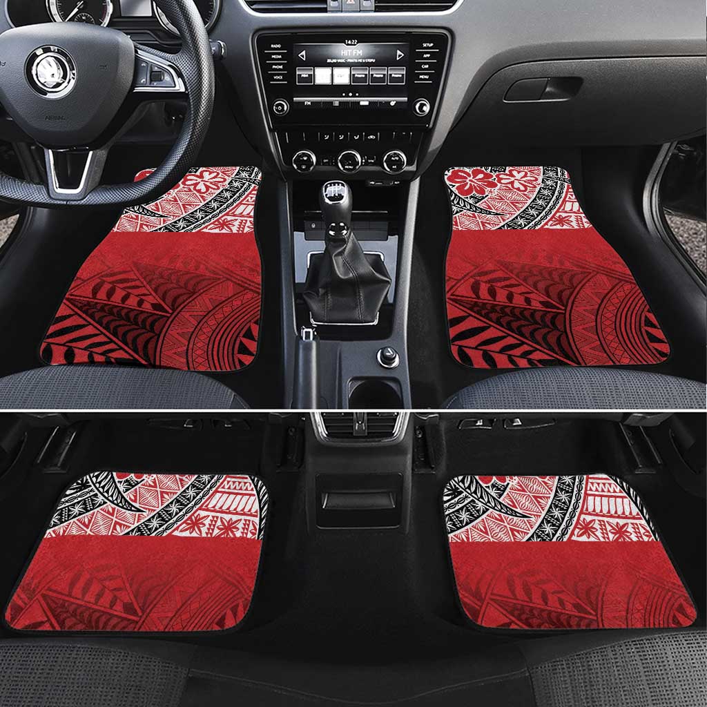 Malo e lelei Tonga Car Mats Ngatu Tokelau Feletoa Fata Traditional Polynesian Pattern