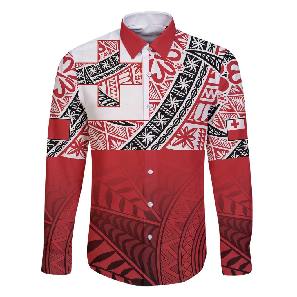 Malo e lelei Tonga Family Matching Off Shoulder Maxi Dress and Hawaiian Shirt Ngatu Tokelau Feletoa Fata Traditional Polynesian Pattern