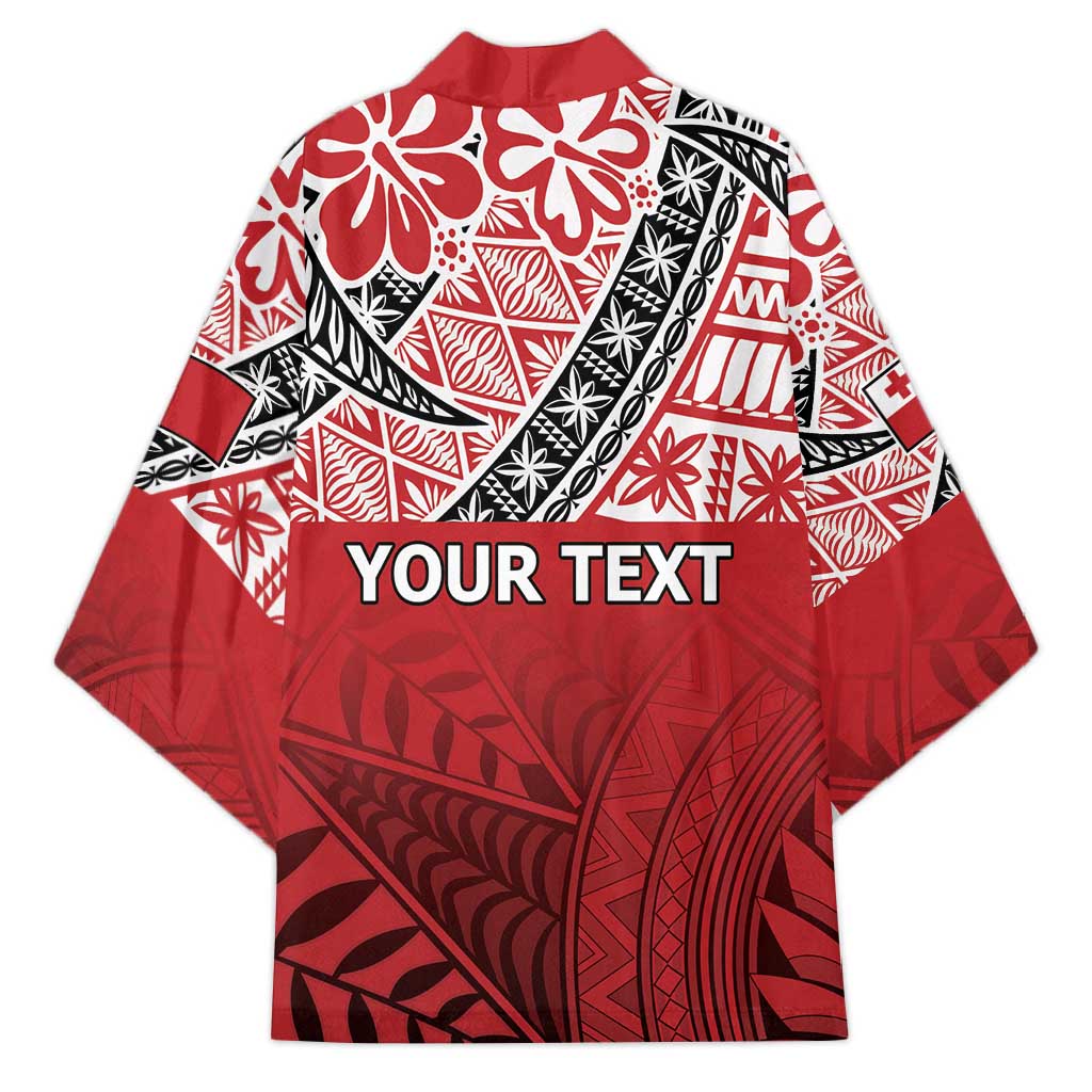 Malo e lelei Tonga Kimono Ngatu Tokelau Feletoa Fata Traditional Polynesian Pattern - Polynesian Pride