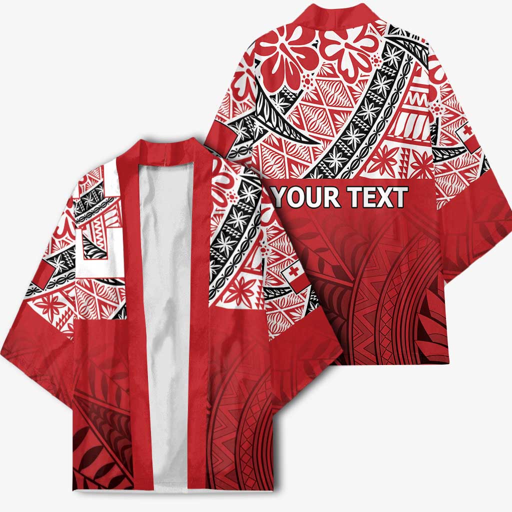 Malo e lelei Tonga Kimono Ngatu Tokelau Feletoa Fata Traditional Polynesian Pattern - Polynesian Pride