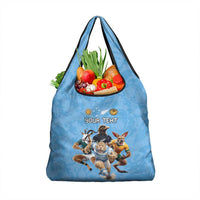 Custom Rugby Southern Hemisphere Grocery Bag Argentina AUNZ South Africa Mascot Blue LT9 1-pack One Size Blue - Polynesian Pride