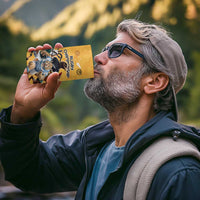 Custom Rugby Southern Hemisphere 4 in 1 Can Cooler Tumbler Argentina AUNZ South Africa Mascot Gold - Polynesian Pride