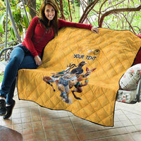 Custom Rugby Southern Hemisphere Quilt Argentina AUNZ South Africa Mascot Gold LT9 - Polynesian Pride