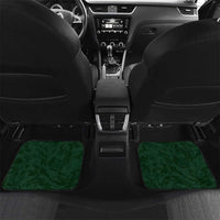 Custom Rugby Southern Hemisphere Car Mats Argentina AUNZ South Africa Mascot Green LT9 Set 2pcs - Back Green - Polynesian Pride