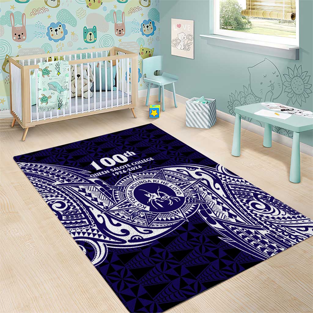 Tonga Queen Salote College 100th Years Area Rug Est 1926 Tongan Ngatu Tapa - Polynesian Pride