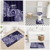 Tonga Queen Salote College 100th Years Bathroom Set Est 1926 Tongan Ngatu Tapa - Polynesian Pride
