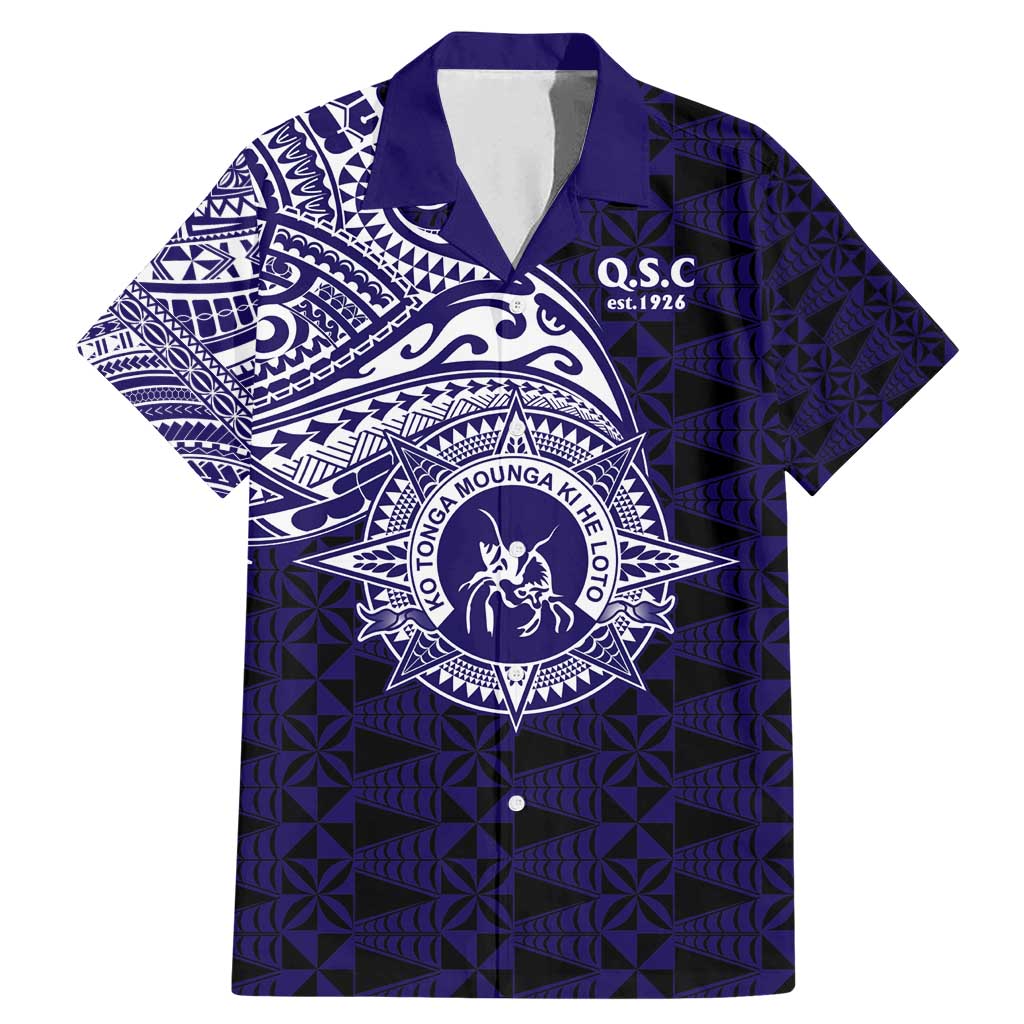 Tonga Queen Salote College 100th Years Family Matching Mermaid Dress and Hawaiian Shirt Est 1926 Tongan Ngatu Tapa - Polynesian Pride