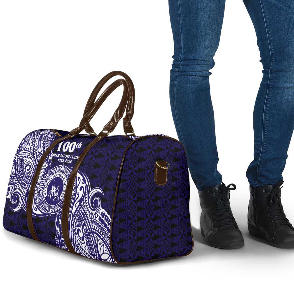 Tonga Queen Salote College 100th Years Travel Bag Est 1926 Tongan Ngatu Tapa - Polynesian Pride