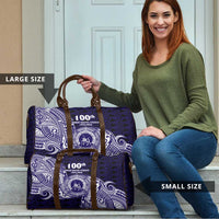 Tonga Queen Salote College 100th Years Travel Bag Est 1926 Tongan Ngatu Tapa - Polynesian Pride