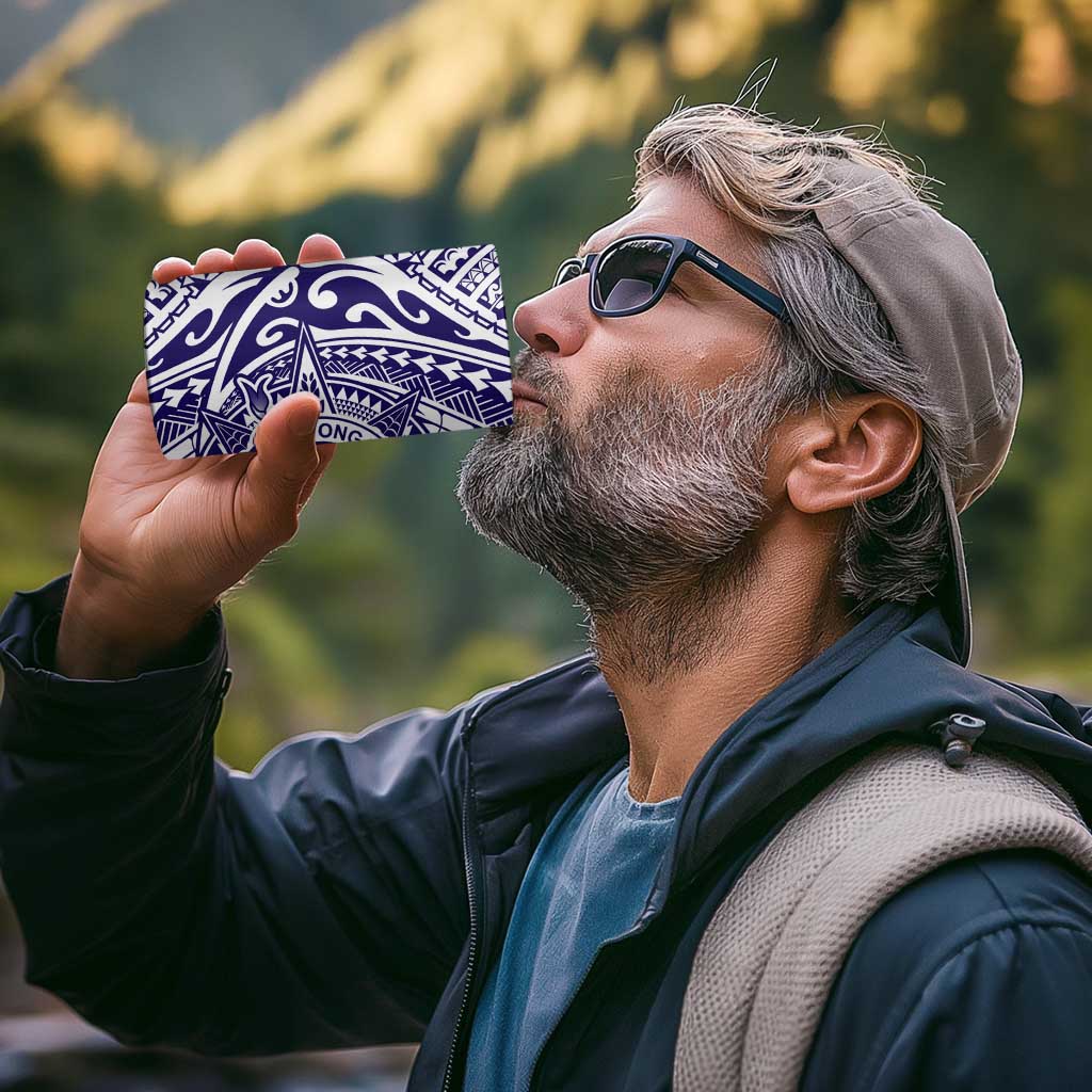 Tonga Queen Salote College 100th Years 4 in 1 Can Cooler Tumbler White Tonga Kupesi Uniquely Pacific Art - Polynesian Pride