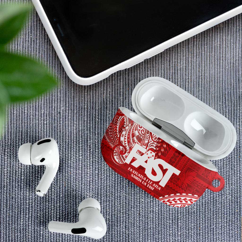 Samoa FAST AirPods Case Samoan Motif Patterns - Polynesian Pride