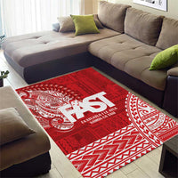 Samoa FAST Area Rug Samoan Motif Patterns LT9 - Polynesian Pride