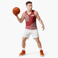 Samoa FAST Basketball Jersey Samoan Motif Patterns - Polynesian Pride