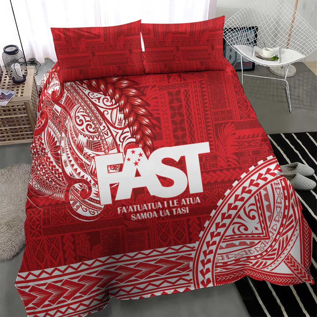 Samoa FAST Bedding Set Samoan Motif Patterns - Polynesian Pride