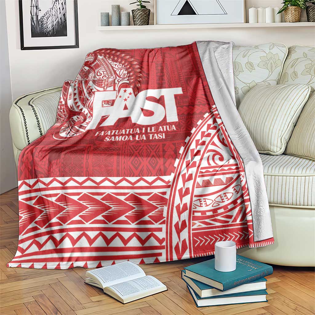 Samoa FAST Blanket Samoan Motif Patterns - Polynesian Pride