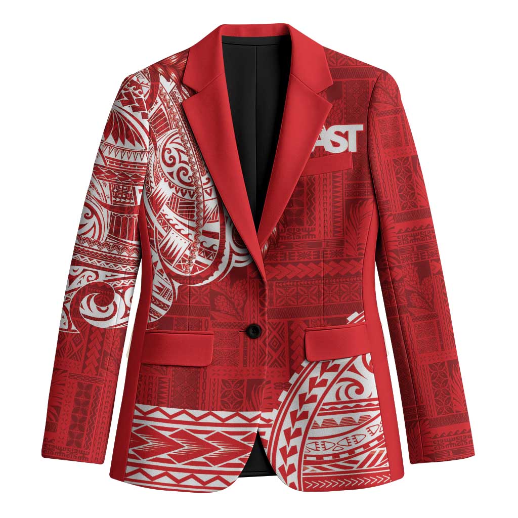 Samoa FAST Blazer Samoan Motif Patterns - Polynesian Pride