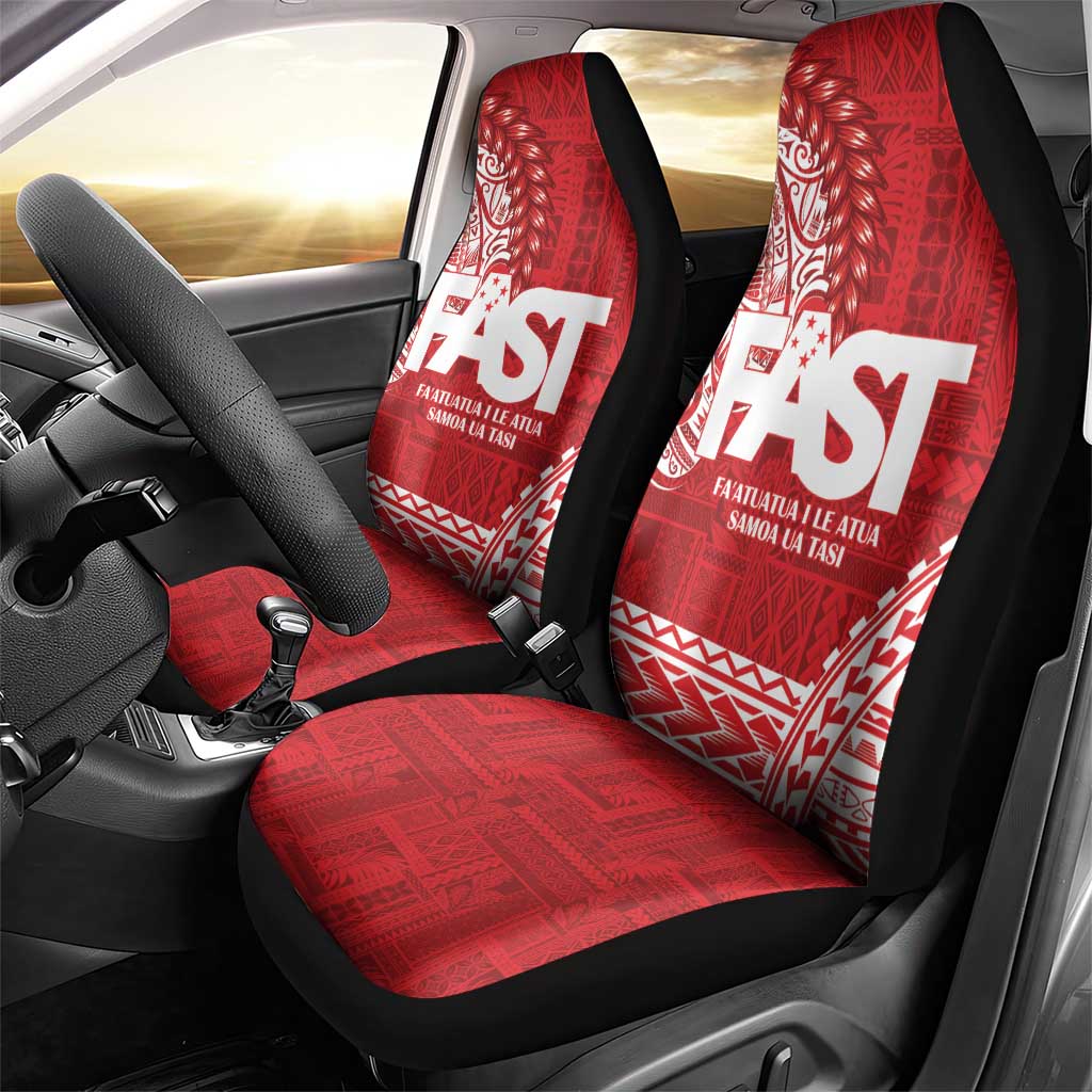 Samoa FAST Car Seat Cover Samoan Motif Patterns - Polynesian Pride