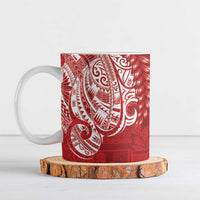 Samoa FAST Ceramic Mug Samoan Motif Patterns - Polynesian Pride