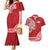 Samoa FAST Couples Matching Mermaid Dress and Hawaiian Shirt Samoan Motif Patterns - Polynesian Pride