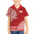 Samoa FAST Family Matching Off The Shoulder Long Sleeve Dress and Hawaiian Shirt Samoan Motif Patterns - Polynesian Pride