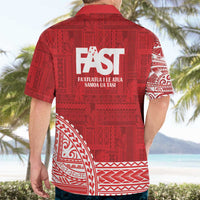 Samoa FAST Hawaiian Shirt Samoan Motif Patterns - Polynesian Pride