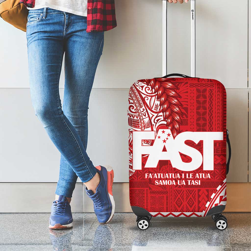 Samoa FAST Luggage Cover Samoan Motif Patterns LT9 - Polynesian Pride