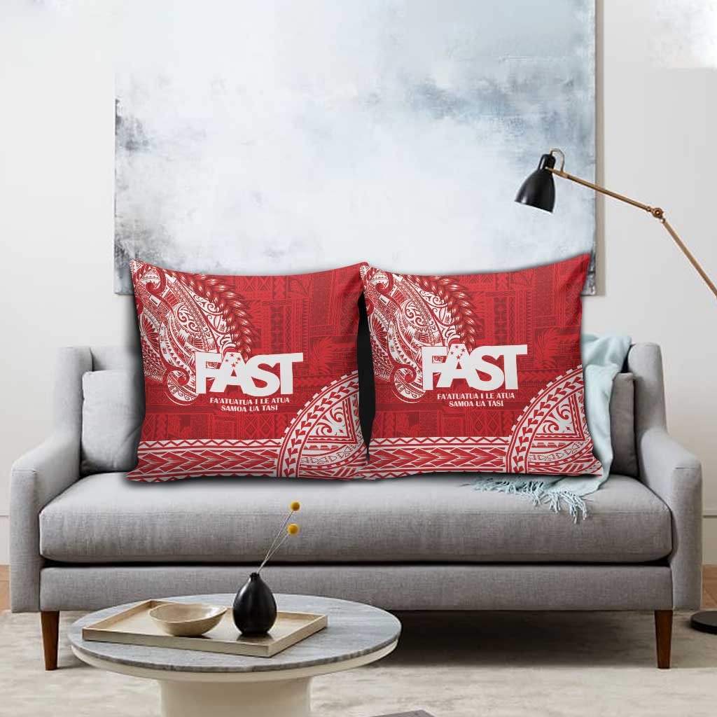 Samoa FAST Pillow Cover Samoan Motif Patterns LT9 - Polynesian Pride