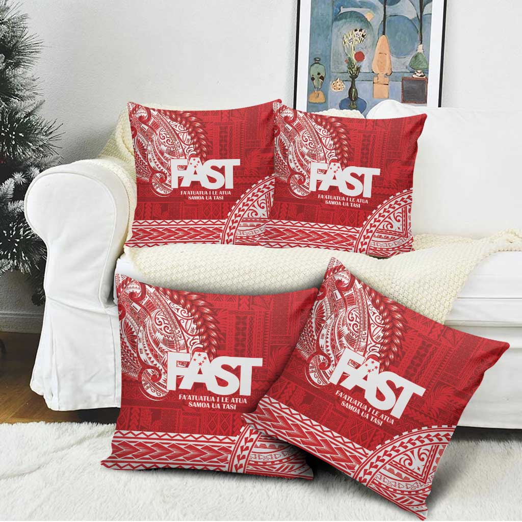 Samoa FAST Pillow Cover Samoan Motif Patterns LT9 - Polynesian Pride