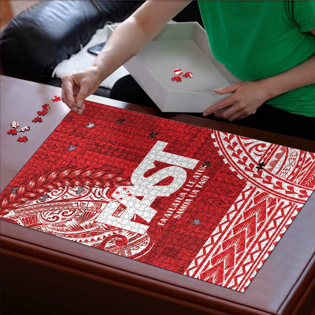 Samoa FAST Puzzle Samoan Motif Patterns - Polynesian Pride