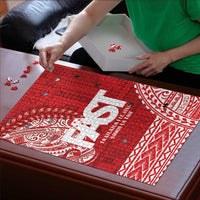 Samoa FAST Puzzle Samoan Motif Patterns - Polynesian Pride