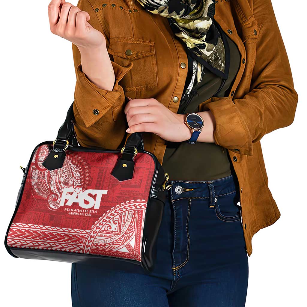 Samoa FAST Shoulder Handbag Samoan Motif Patterns LT9 - Polynesian Pride