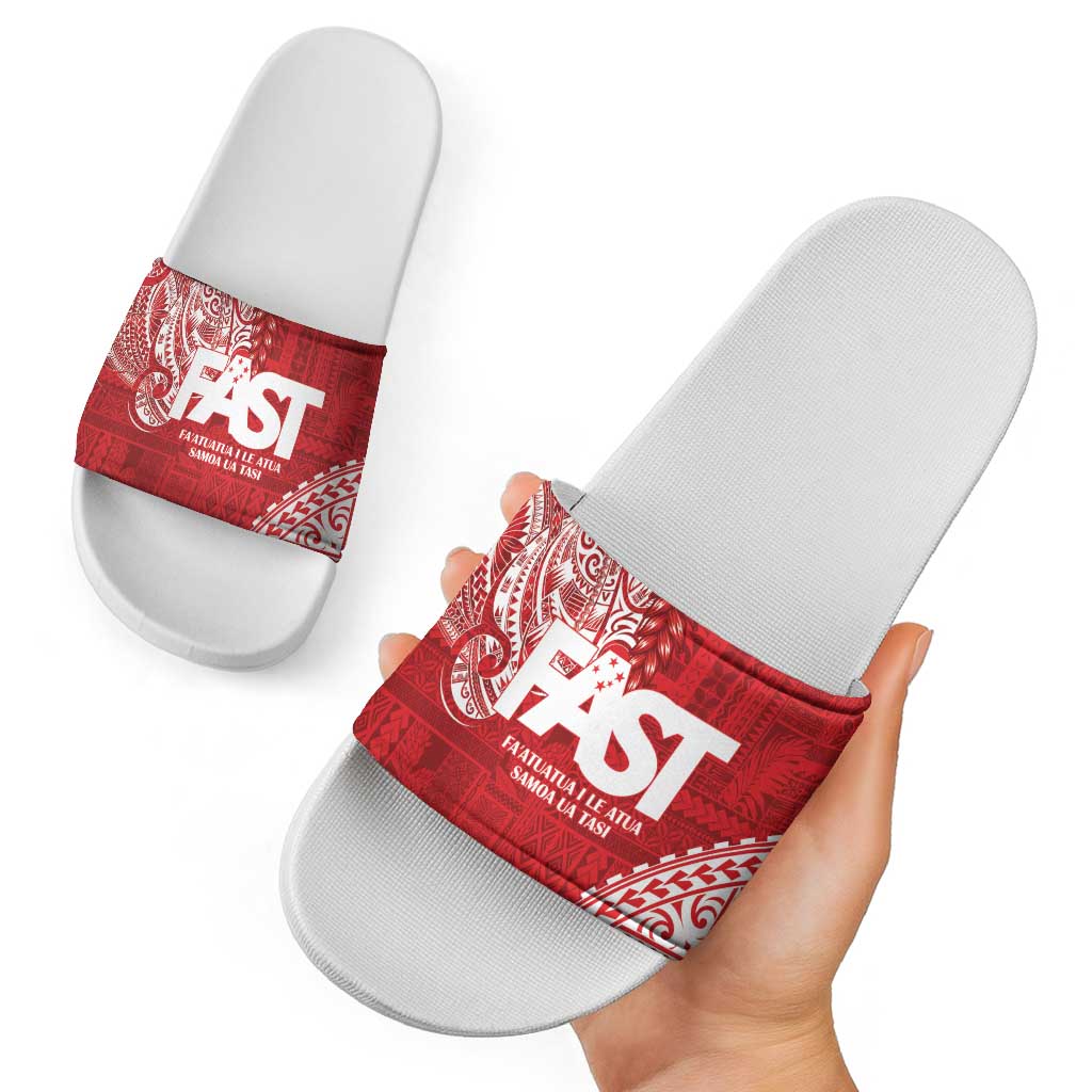 Samoa FAST Slide Sandals Samoan Motif Patterns LT9 - Polynesian Pride
