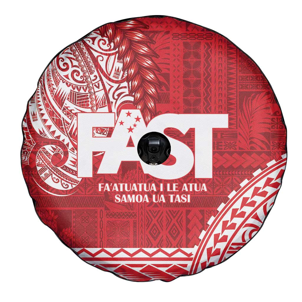 Samoa FAST Spare Tire Cover Samoan Motif Patterns LT9 - Polynesian Pride