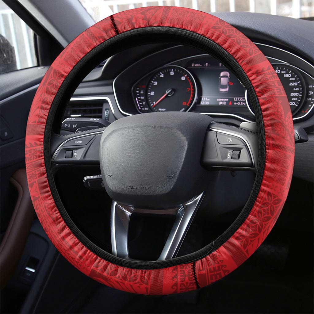 Samoa FAST Steering Wheel Cover Samoan Motif Patterns LT9 - Polynesian Pride