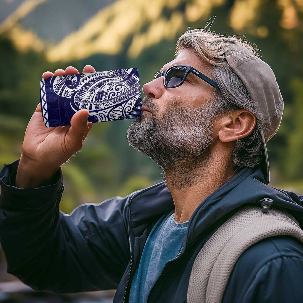 Samoa HRPP 4 in 1 Can Cooler Tumbler Samoan Motif Patterns - Polynesian Pride