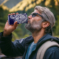 Samoa HRPP 4 in 1 Can Cooler Tumbler Samoan Motif Patterns - Polynesian Pride