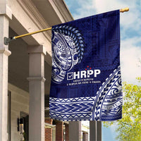 Samoa HRPP Garden Flag Samoan Motif Patterns LT9 House Flag Blue - Polynesian Pride