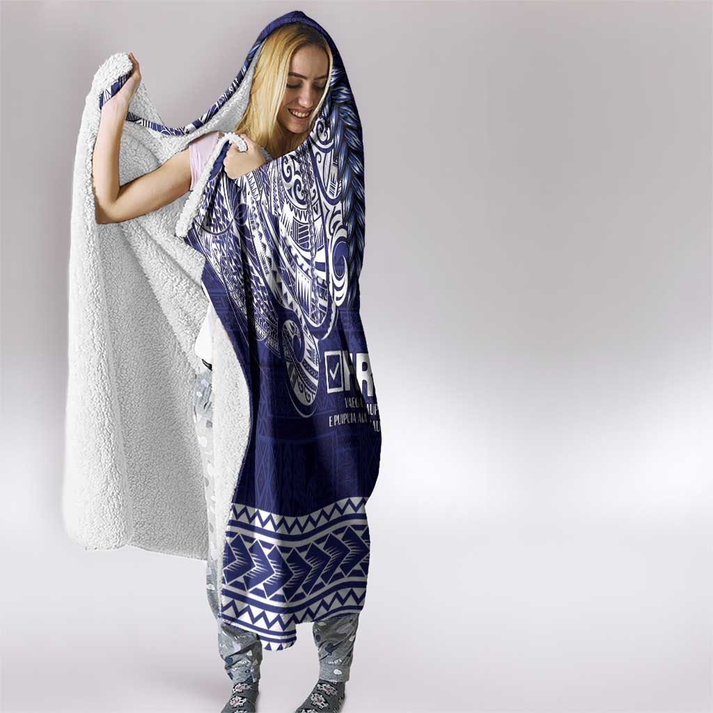 Samoa HRPP Hooded Blanket Samoan Motif Patterns LT9 - Polynesian Pride