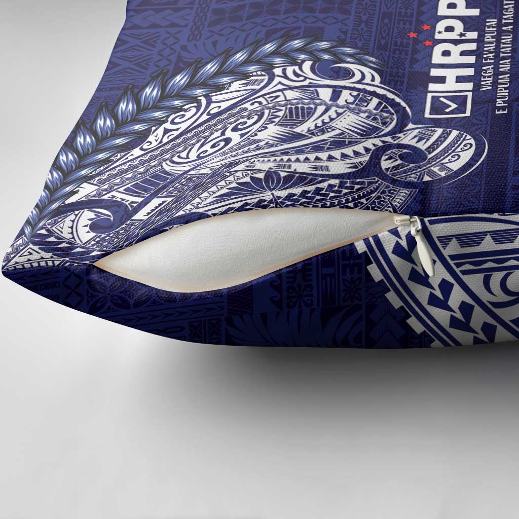 Samoa HRPP Pillow Cover Samoan Motif Patterns LT9 - Polynesian Pride