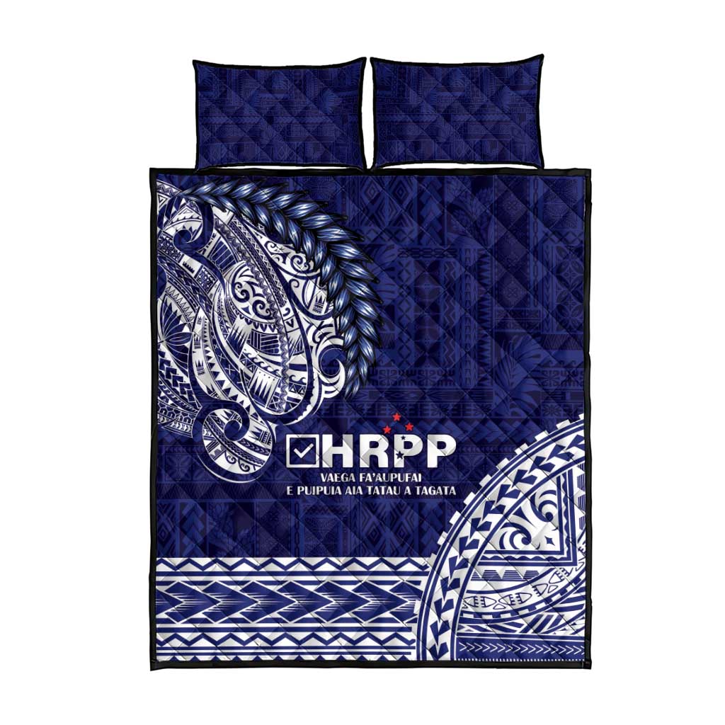 Samoa HRPP Quilt Bed Set Samoan Motif Patterns LT9 - Polynesian Pride