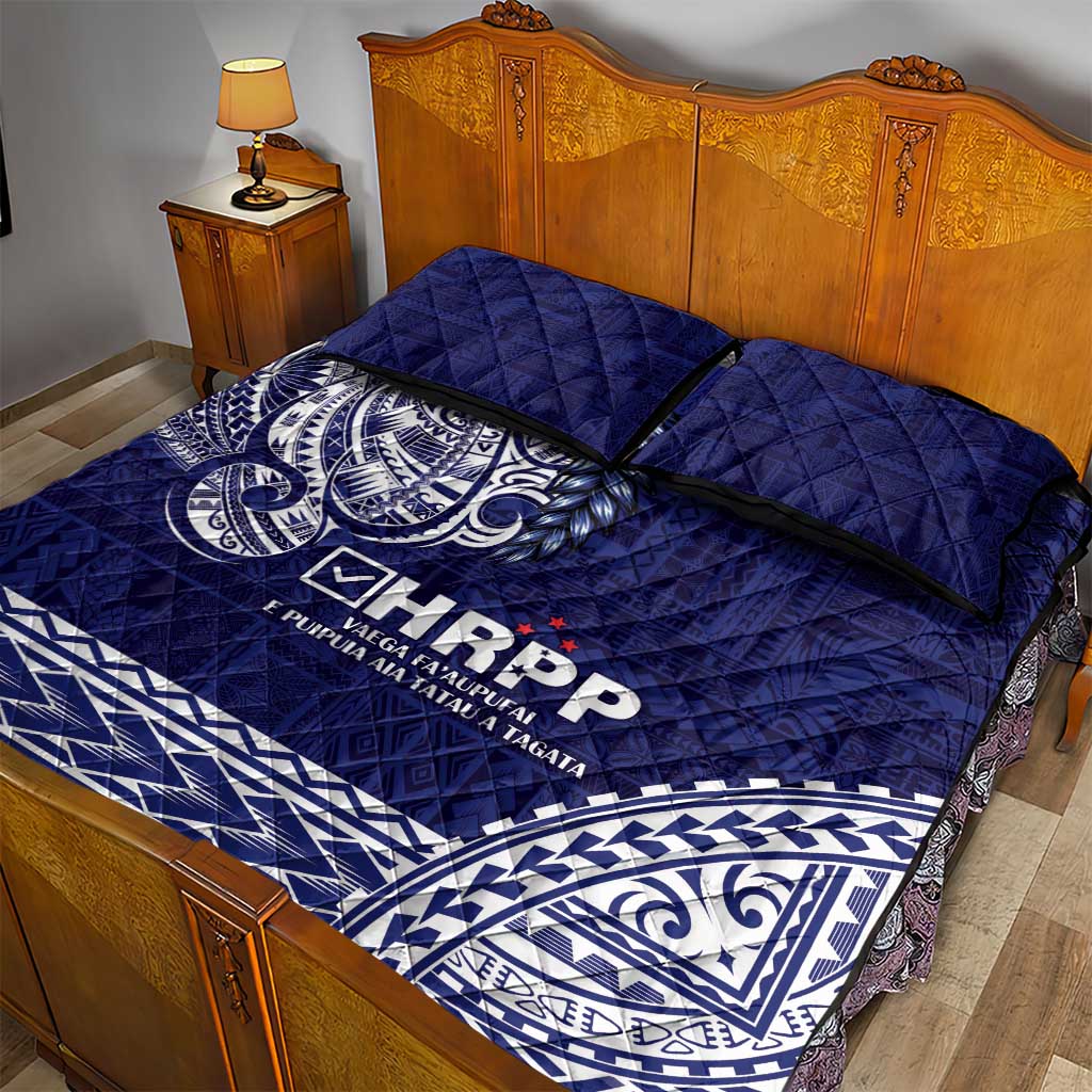 Samoa HRPP Quilt Bed Set Samoan Motif Patterns LT9 - Polynesian Pride