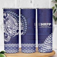 Samoa HRPP Skinny Tumbler Samoan Motif Patterns - Polynesian Pride