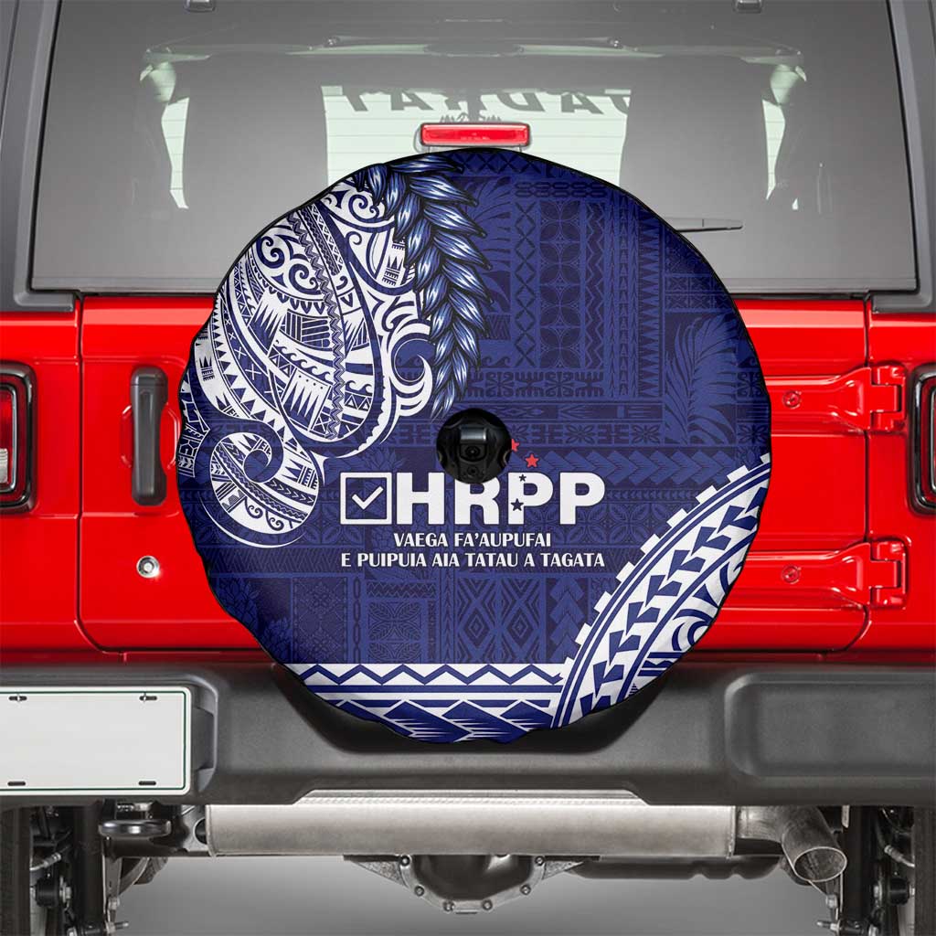 Samoa HRPP Spare Tire Cover Samoan Motif Patterns LT9 - Polynesian Pride