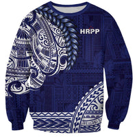 Samoa HRPP Sweatshirt Samoan Motif Patterns - Polynesian Pride