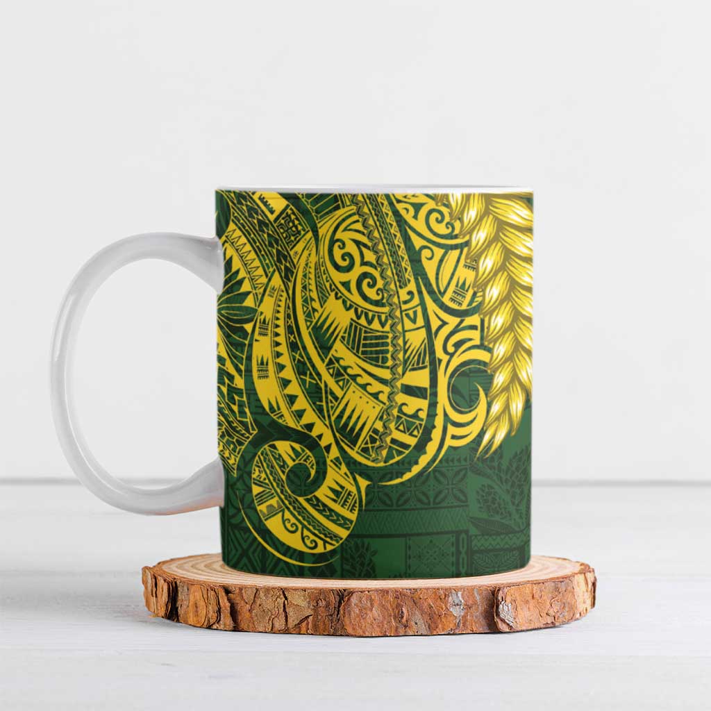 Samoa SUP Ceramic Mug Samoan Motif Patterns - Polynesian Pride