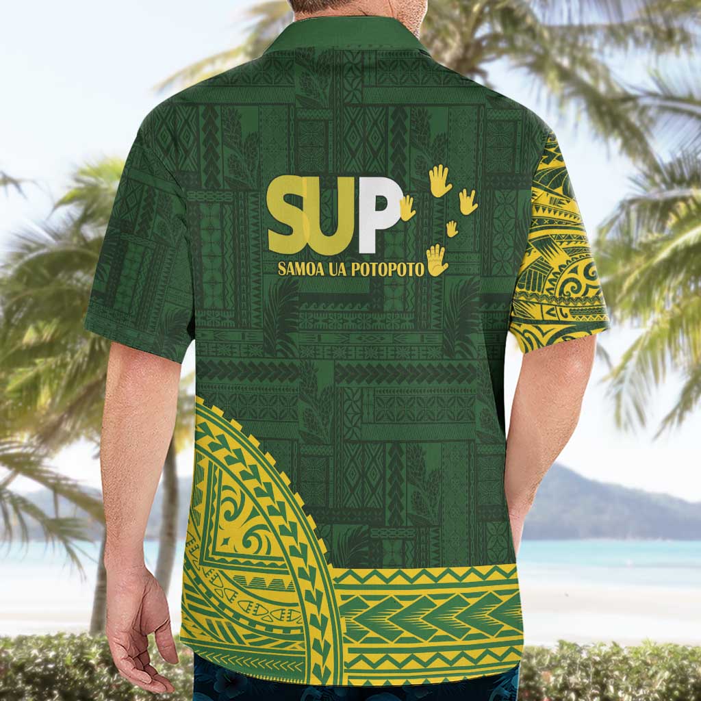 Samoa SUP Hawaiian Shirt Samoan Motif Patterns - Polynesian Pride