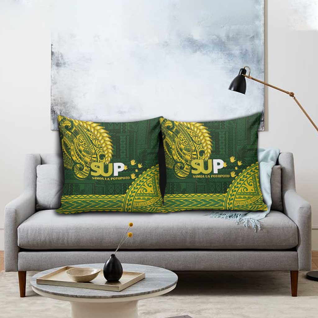 Samoa SUP Pillow Cover Samoan Motif Patterns LT9 - Polynesian Pride