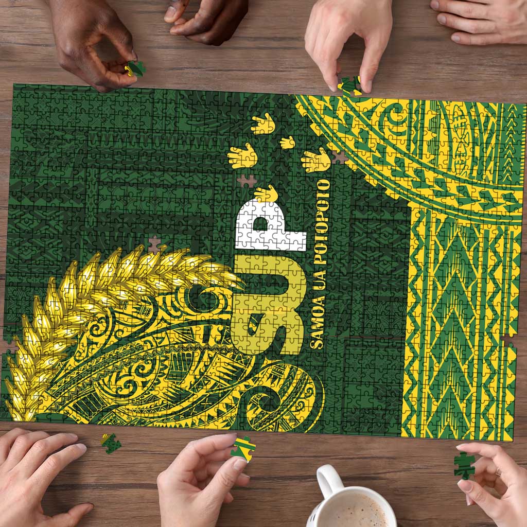 Samoa SUP Puzzle Samoan Motif Patterns - Polynesian Pride
