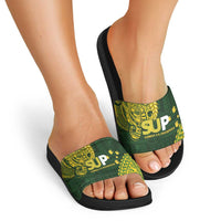 Samoa SUP Slide Sandals Samoan Motif Patterns LT9 - Polynesian Pride